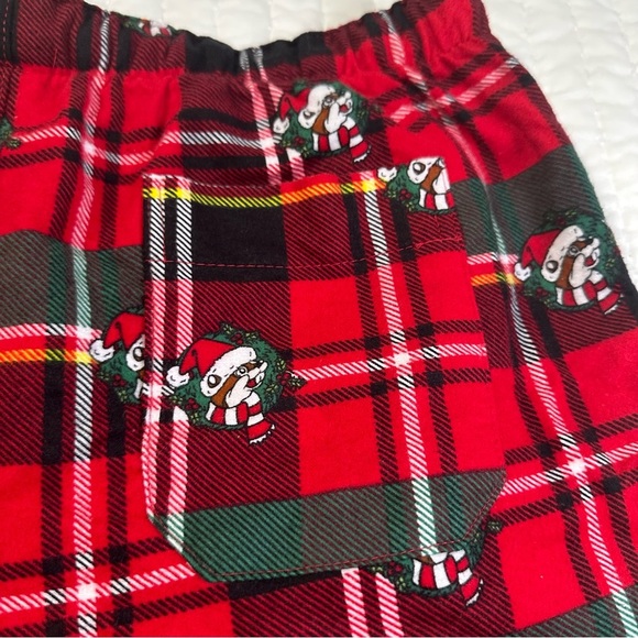 NWT Buc-ees Plaid Men’s Pajamas Christmas Fannel Short in Size S - Picture 3 of 11